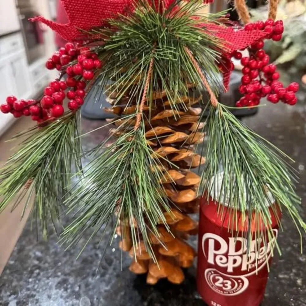 Holiday Christmas Pinecones